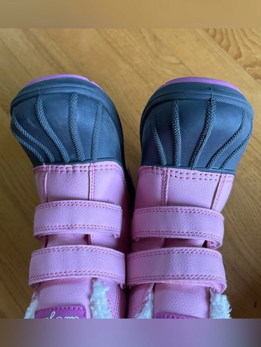 Cat & Jack Denver toddler winter boots Pink Snow Little Girls Waterproof Sz 10